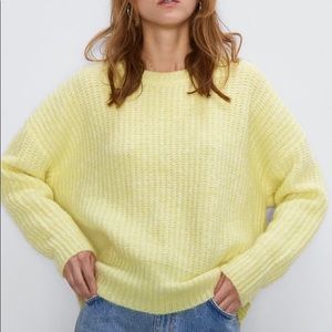 Zara Purl Knit Sweater